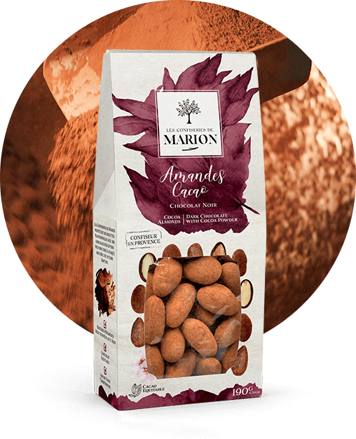 Amandes Cacao Chocolat Noir