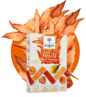 Pâtes de fruits Abricot Poire Fraise