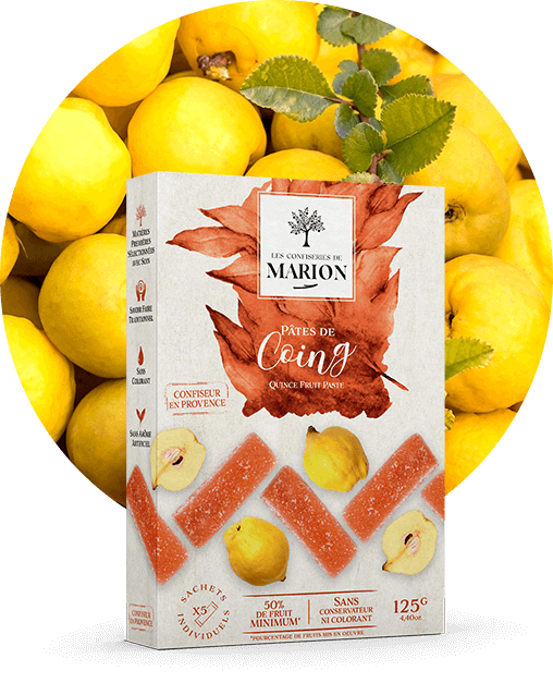 Pâtes de fruits Coing